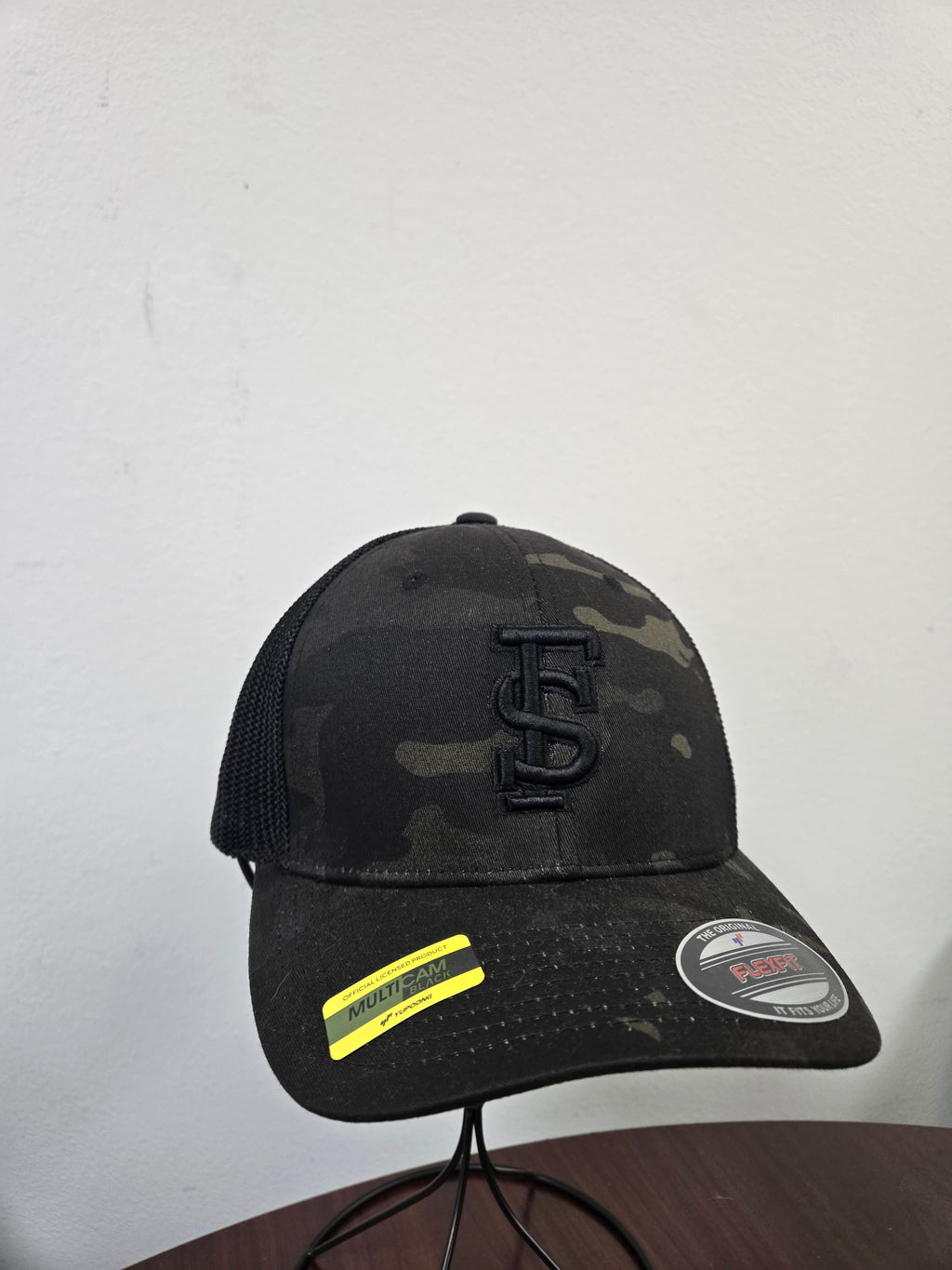 Hat - Camo Flexfit Hat w/FS Logo