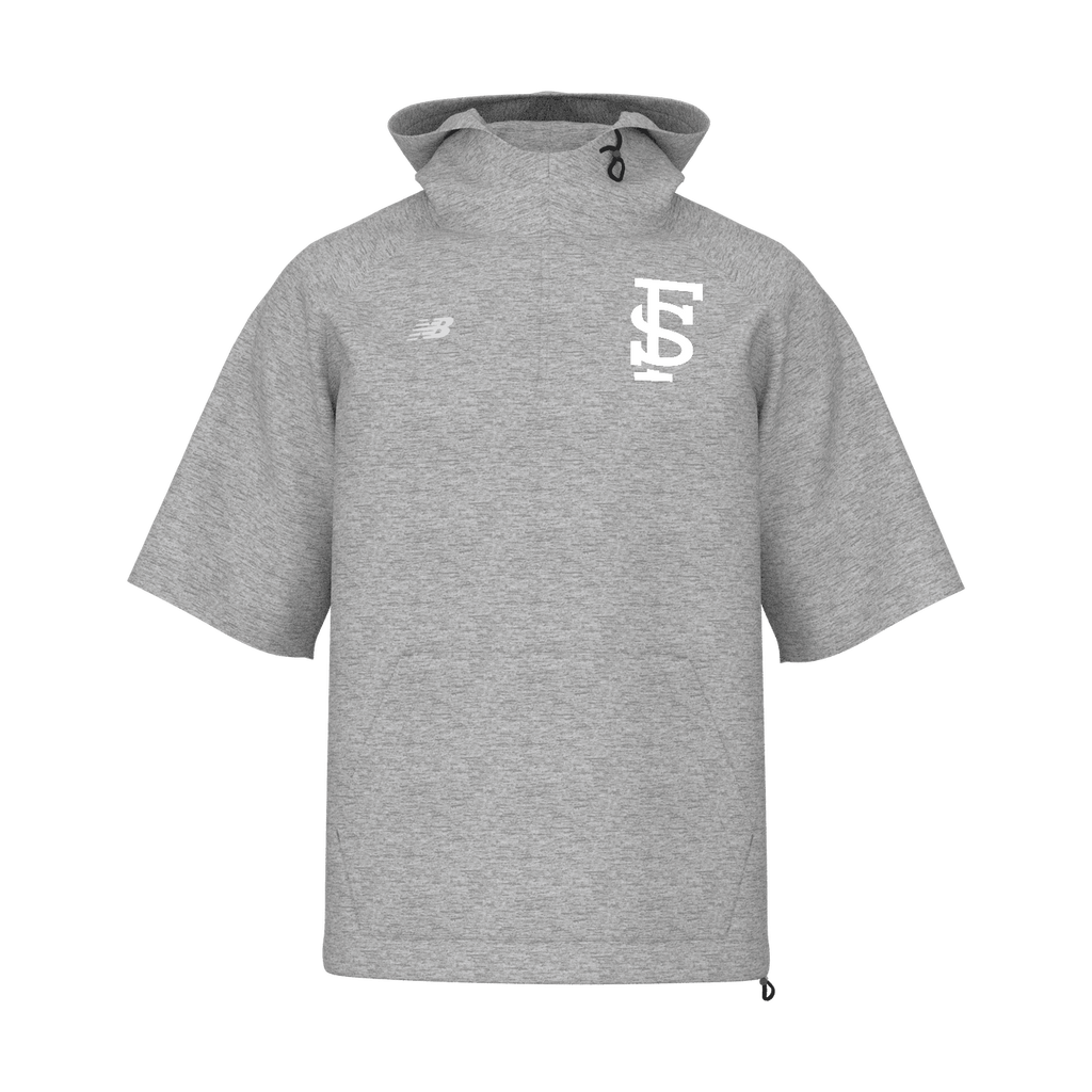 Sweatshirt - New Balance Team Short Sleeve Fleece BP Hoodie w/FS Logo