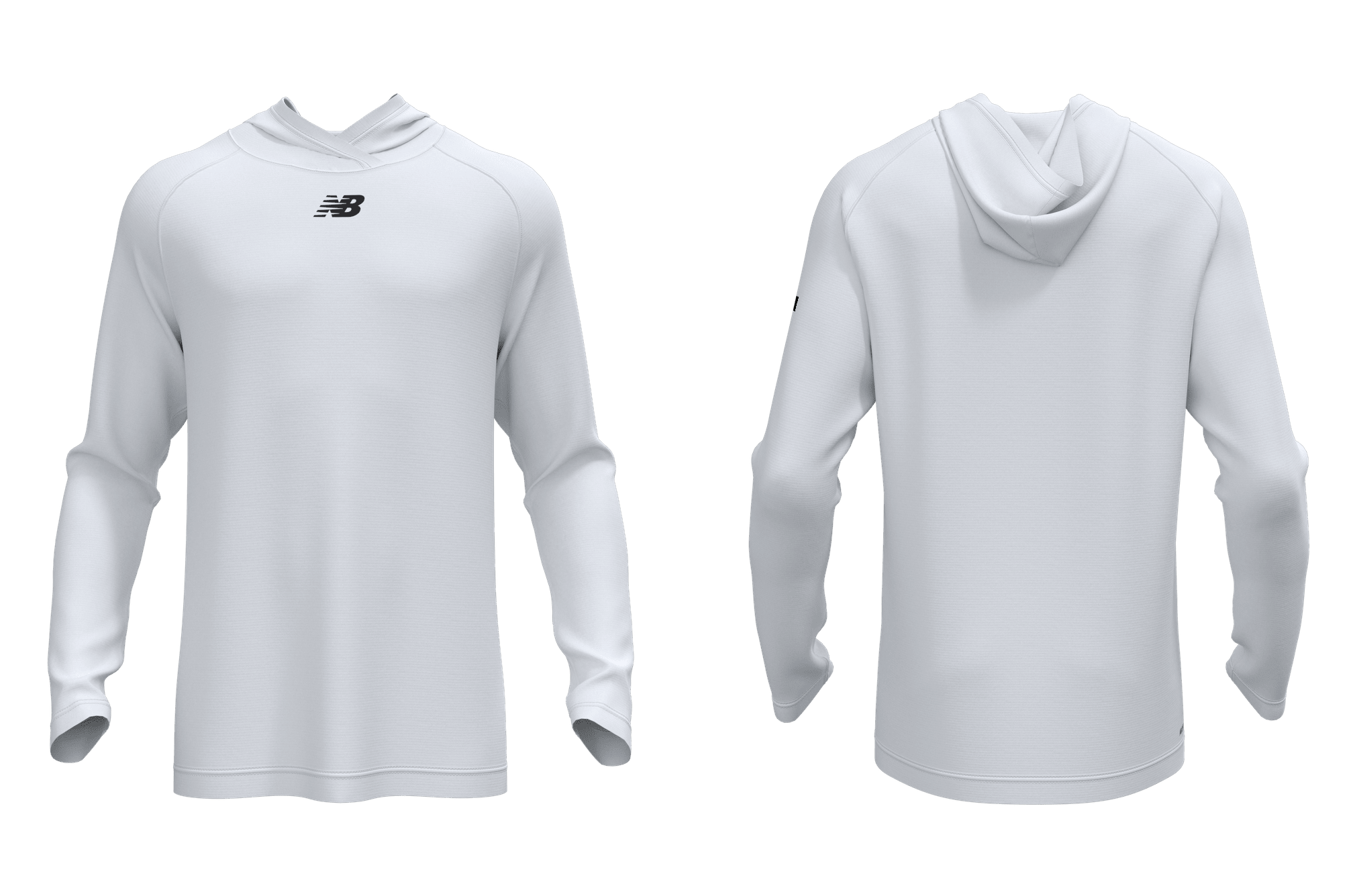 Sweatshirt - New Balance Long Sleeve, Lightweight Athletics Hoodie w/FS Logo on Left Sleeve
