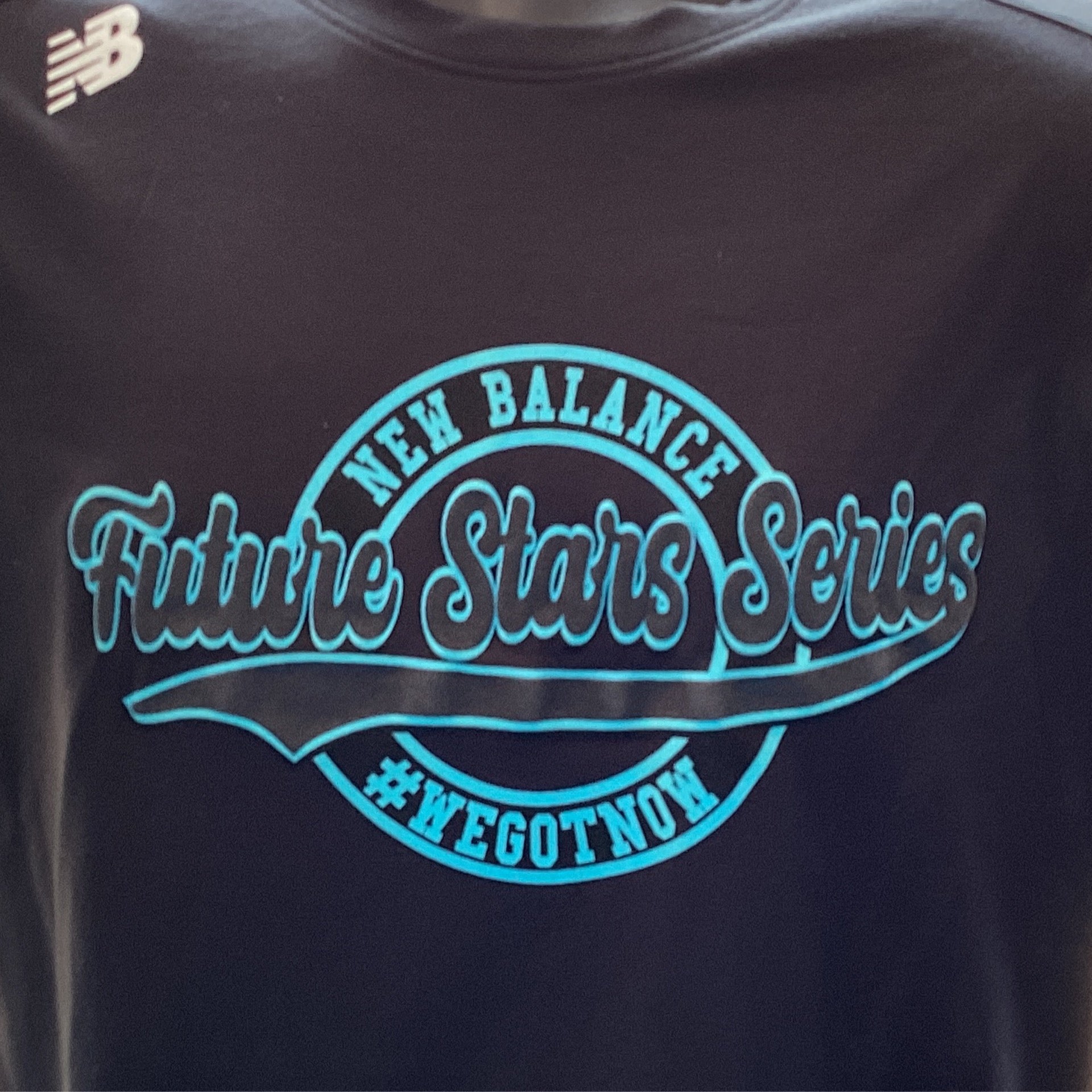 Shirt - NB Black Puff Logo Tech Tee