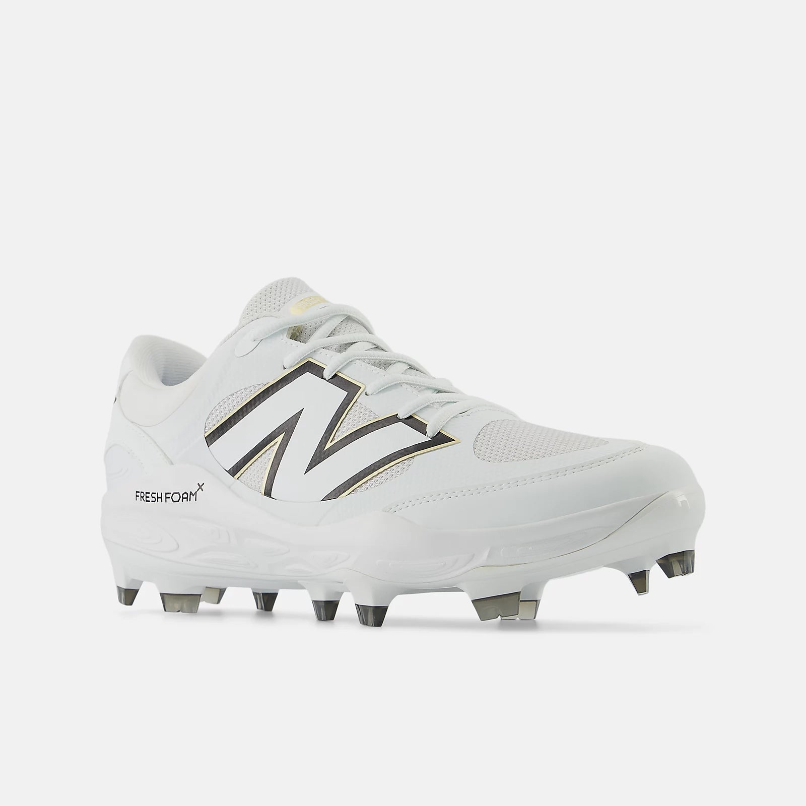 Shoes - NB Molded Cleat PL3000W7 - White Molded Cleat