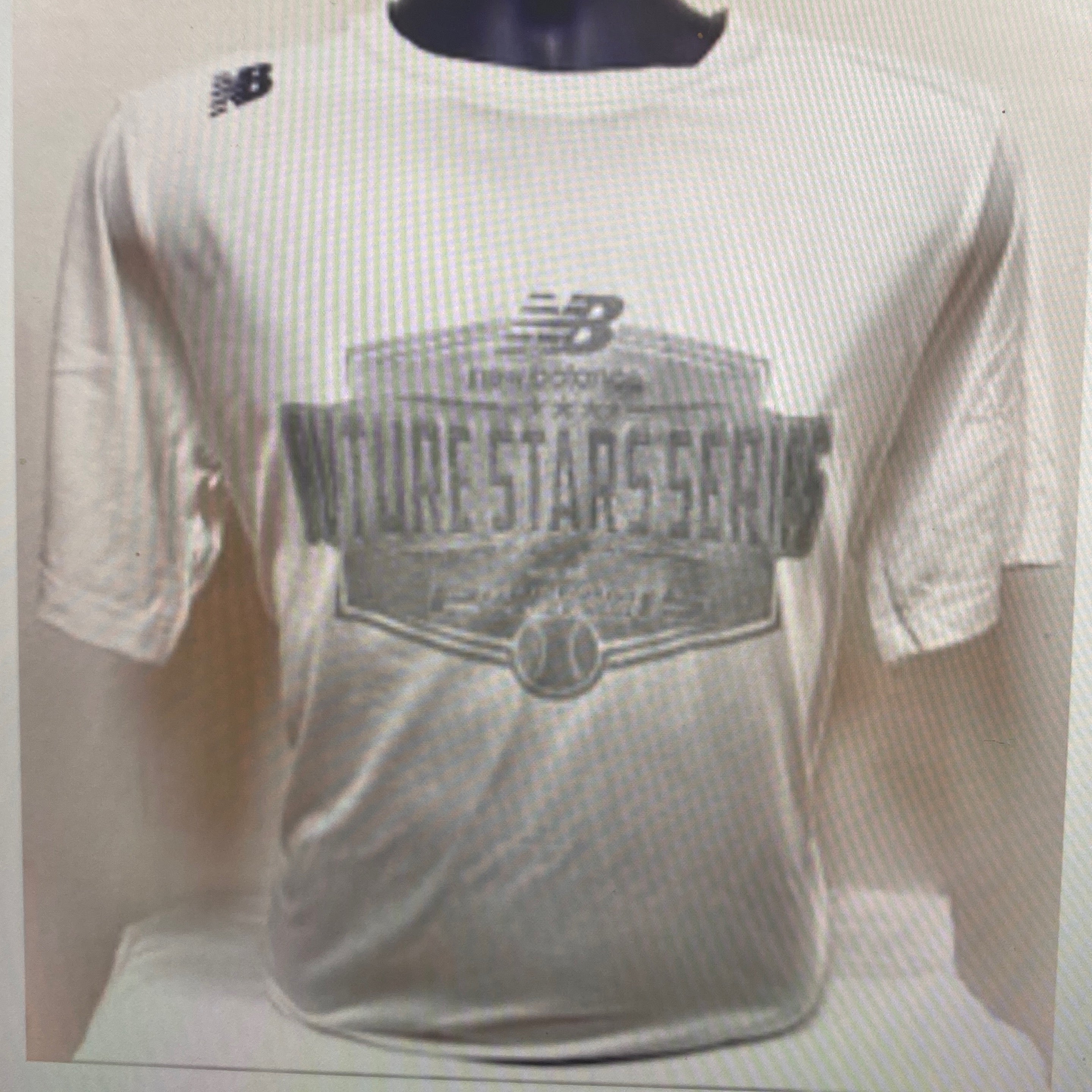 Shirt - NB Short Sleeve White Tech Tee w/Monochrome FSS Logo